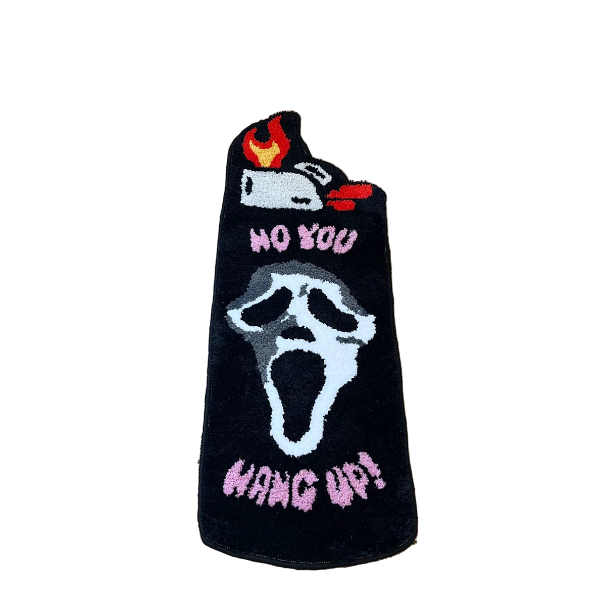 Black Ghost Lighter Tufted Rug