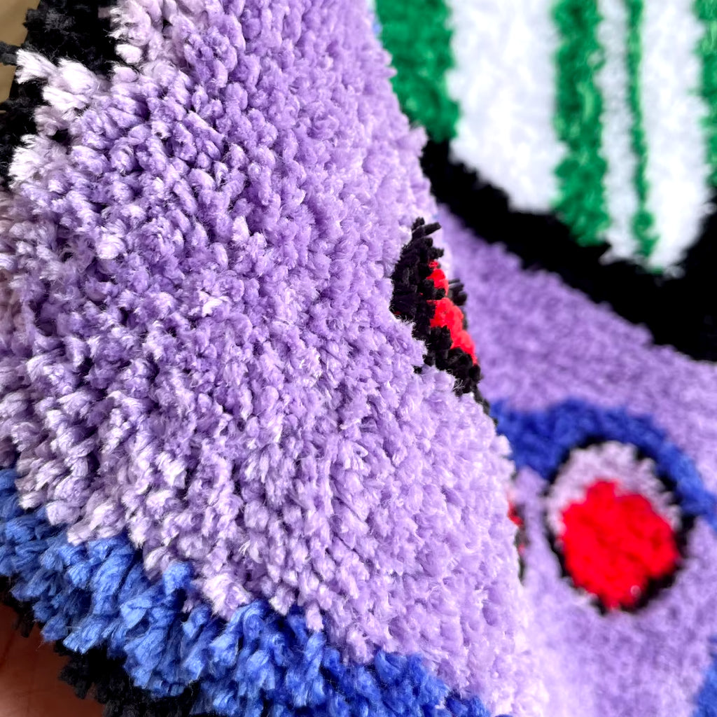 Transform your space with our adorable Purple Games Console Rug! Perfect for adding a touch of nostalgia and fun to your home. 🕹️💜 #HomeDecor #AestheticVibes #ChildhoodMemories