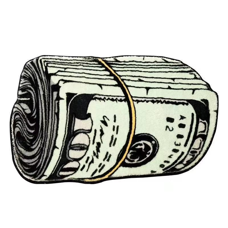 Transform your space with our quirky Money Shaped Carpet! 💵✨ Perfect for adding personality to your bedroom or any room! #HomeDecor #RugGoals