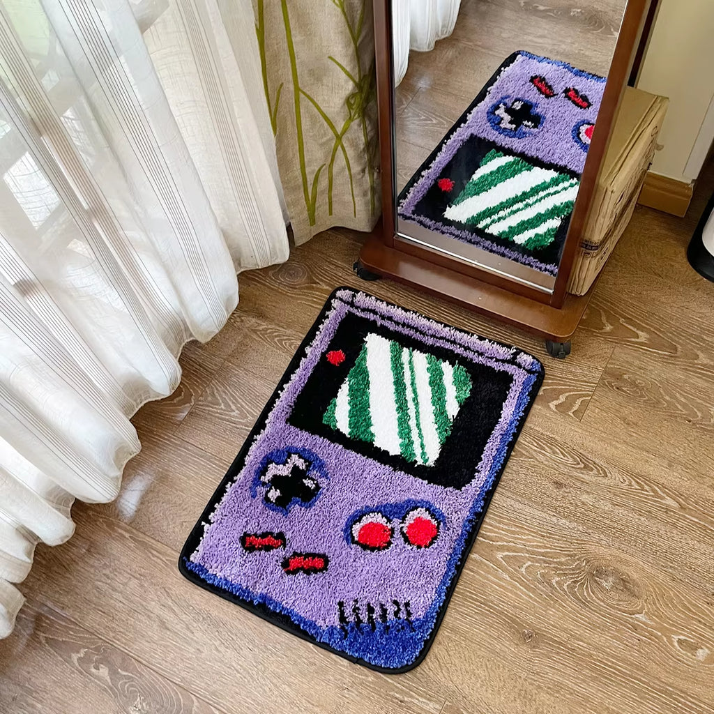 Transform your space with our adorable Purple Games Console Rug! Perfect for adding a touch of nostalgia and fun to your home. 🕹️💜 #HomeDecor #AestheticVibes #ChildhoodMemories