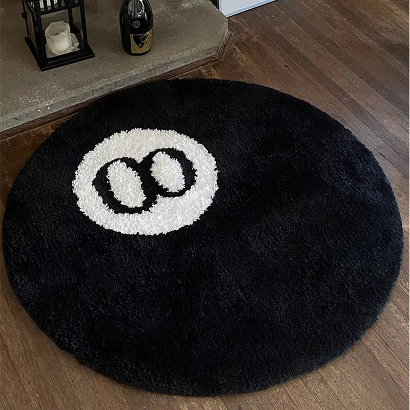 Spookify Your Space with Our Halloween 8 Ball Rug! Perfect for Home Decor & Gifting 🎃🖤 #HalloweenVibes #HomeDecor