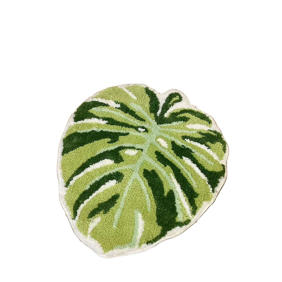 Green Leaf Monstera Rug