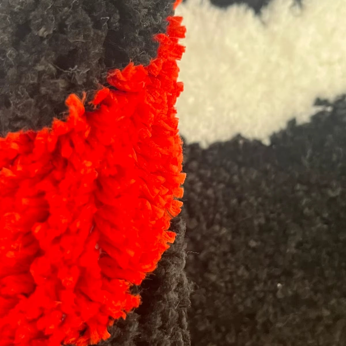 Fire Billiards No.8 Tufted Rug Bedroom Rug Bathroom Mat Soft Cartoon Funny Pad Living Room Carpet Anti-Slip Hallway Home Nursery