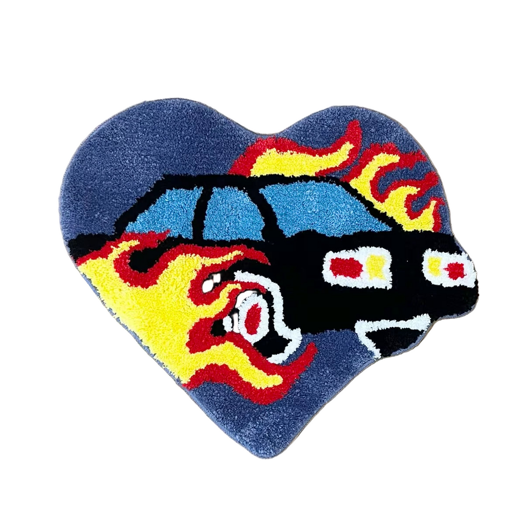 Heart Flame Rug
