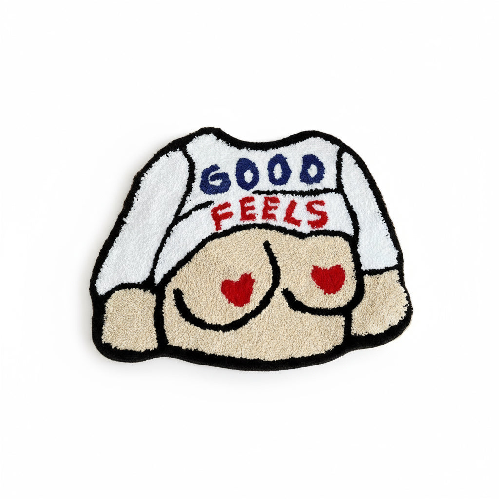 Tufted Non-Slip Bath Mat - Soft & Absorbent Rug for Bathroom & Bedroom