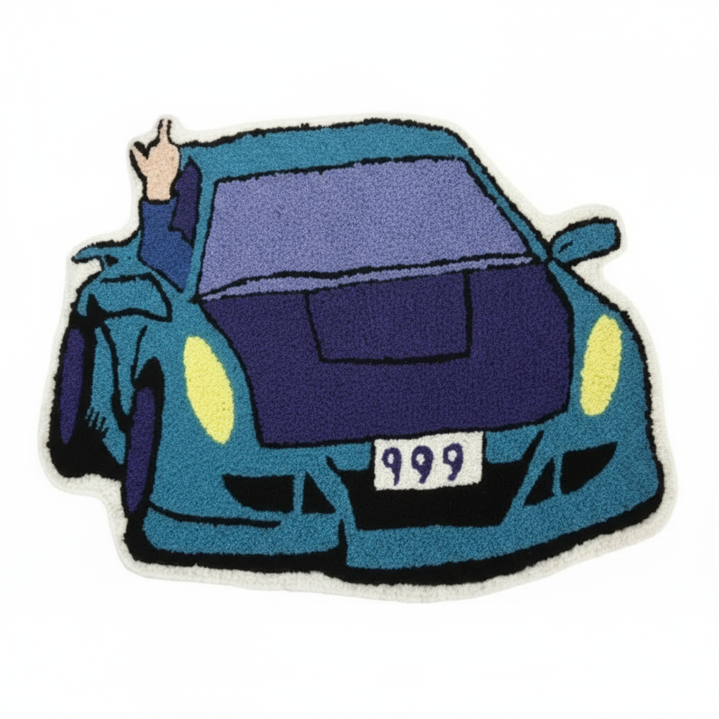 Multiple Car Designed Rugs