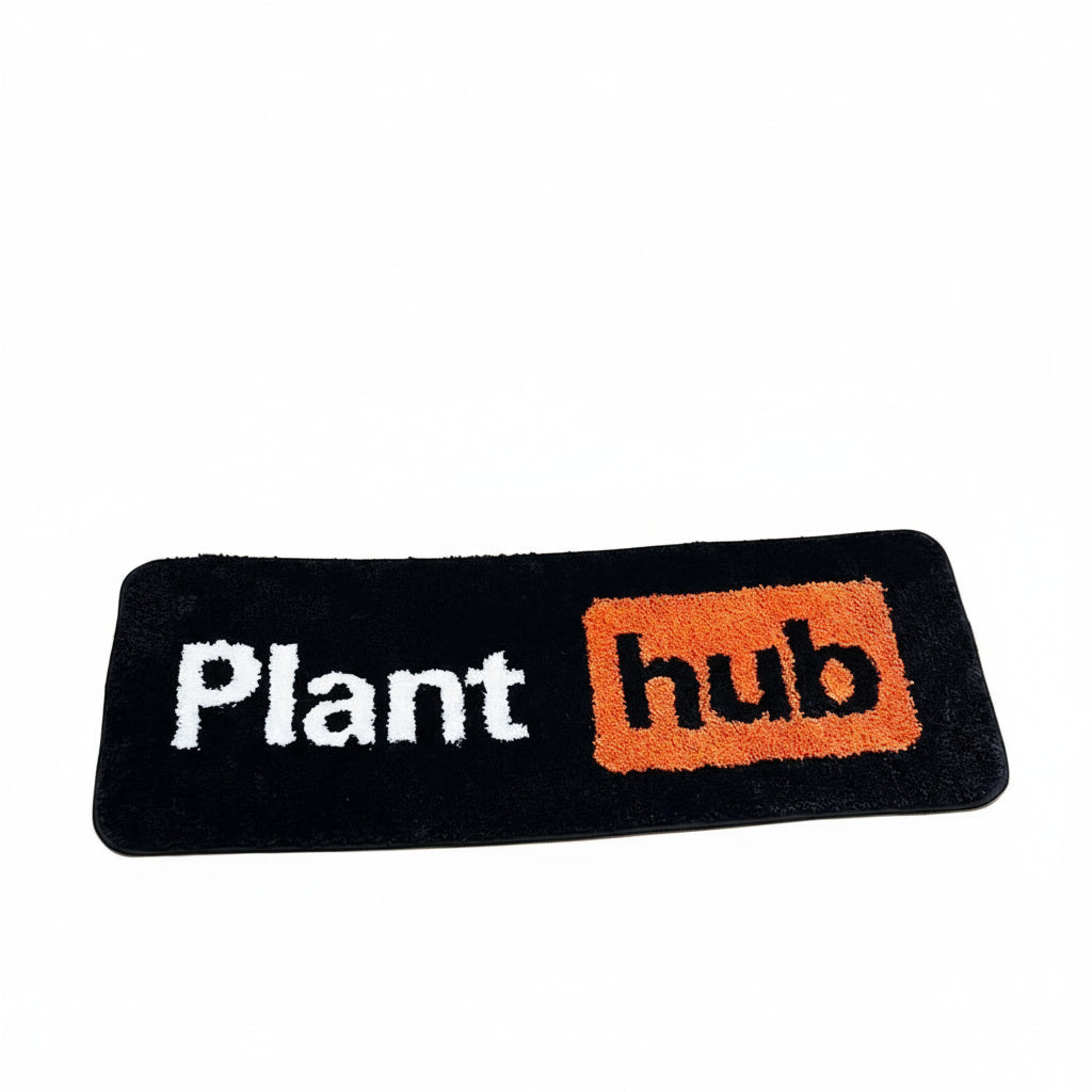 Chic Tufted Plant Hub Rugs - Whimsical Fluffy Rectangular Carpets for Car, Kitchen, Yoga & More!