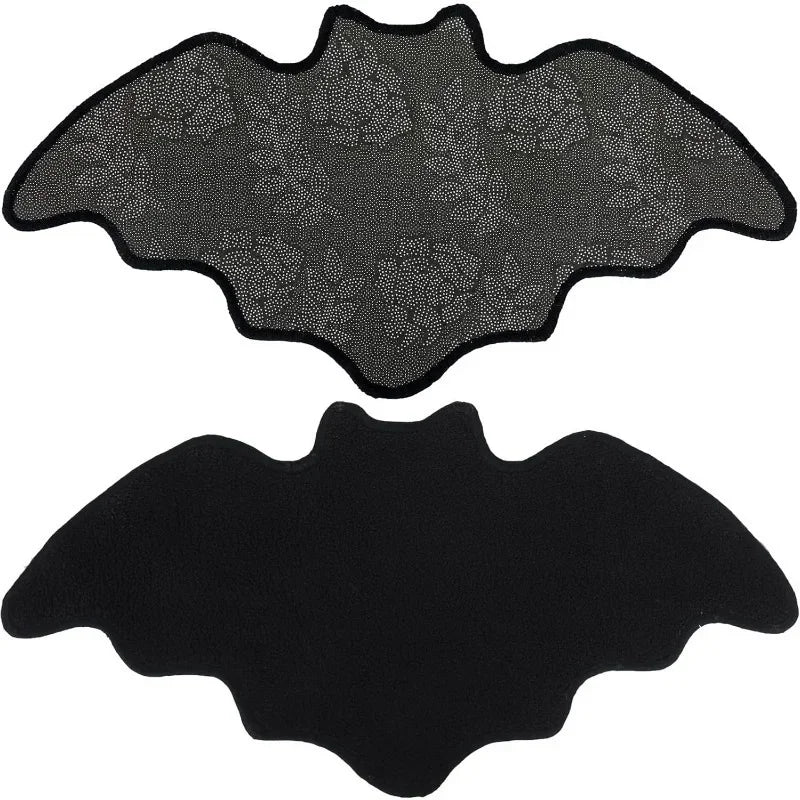 Spook Up Your Space with Our Black Spider Web Halloween Bath Mat! 🕷️🖤 Perfect for Your Gothic Decor! #HalloweenHome #SpookyVibes