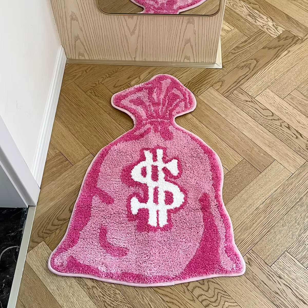 Transform your space with our adorable Wallet Shape Tufted Rug! 🌸 Perfect for a pink girl’s room, this handmade anti-slip carpet adds a trippy touch to any bedroom or living area. Elevate your home decor today! 🏡✨