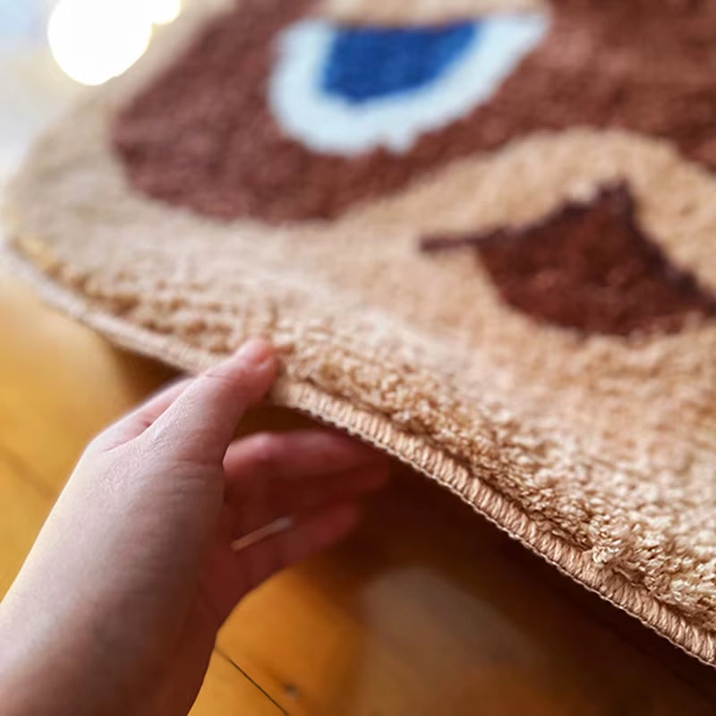 Snuggle Up with Our Adorable Kawaii Raccoon Dog Bath Mat – Perfect for Kids' Rooms and Play Areas! 🦝💖 #HomeDecor #KidsRoom #KawaiiStyle