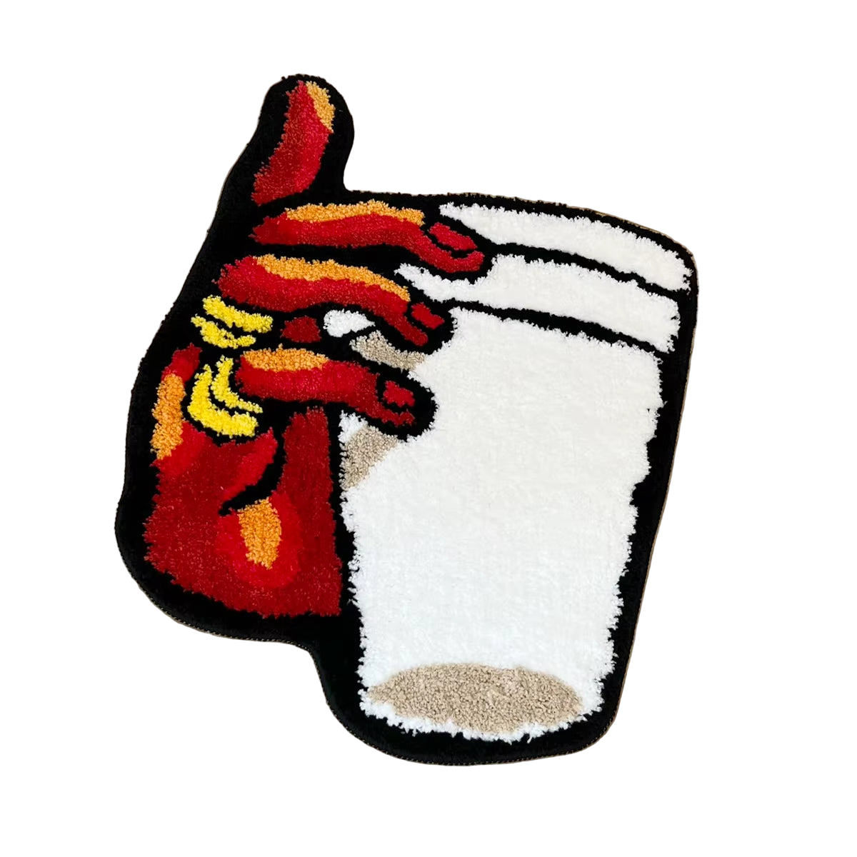 Holding Cup Vintage Rug