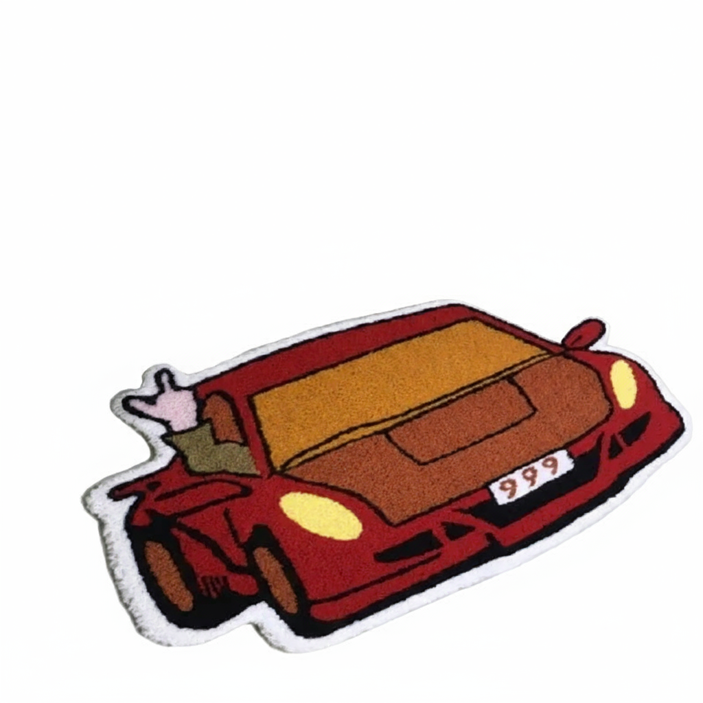 Multiple Car Designed Rugs