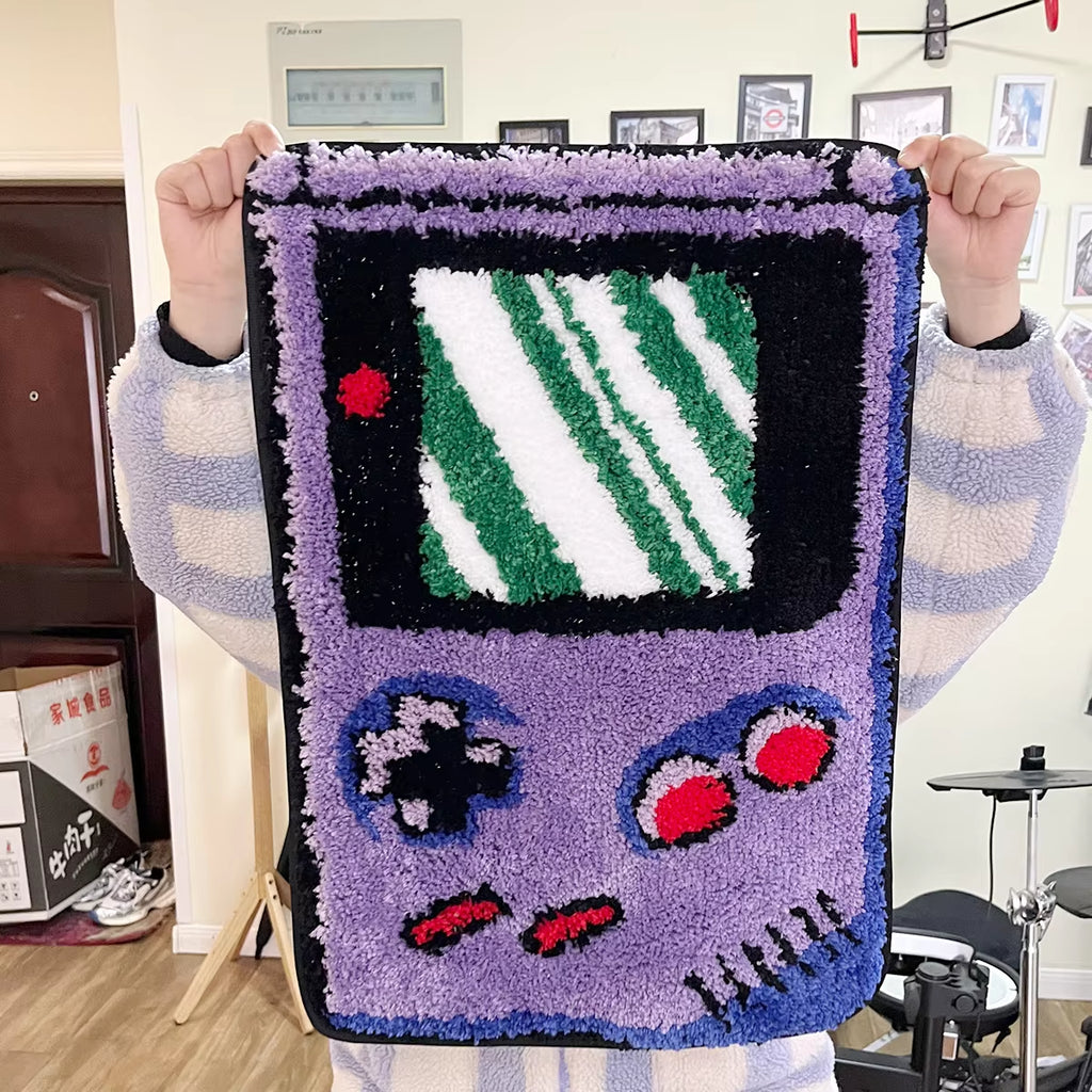Transform your space with our adorable Purple Games Console Rug! Perfect for adding a touch of nostalgia and fun to your home. 🕹️💜 #HomeDecor #AestheticVibes #ChildhoodMemories