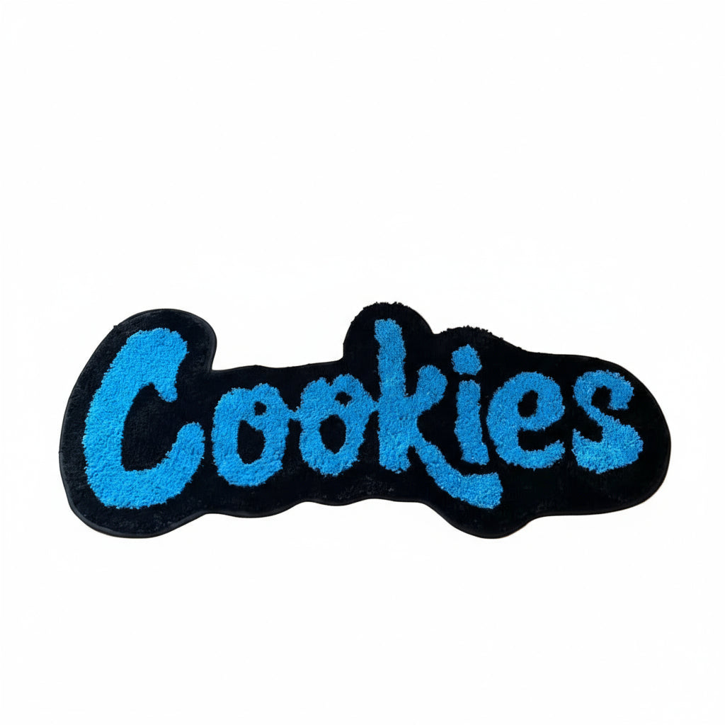 Adorable Handmade Cookies Rug - Soft Plush Tufted Carpet for Kids' Room Decor and Gift